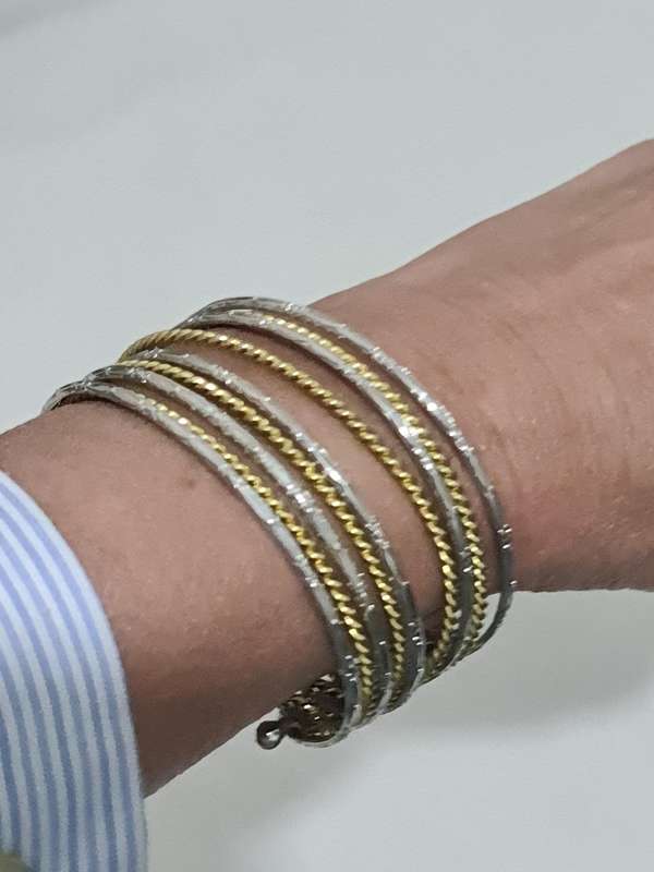 Gold and silver Tone bracelet
