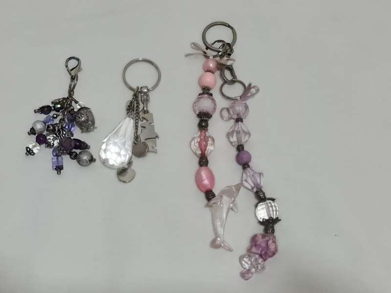Three purse/bag charms