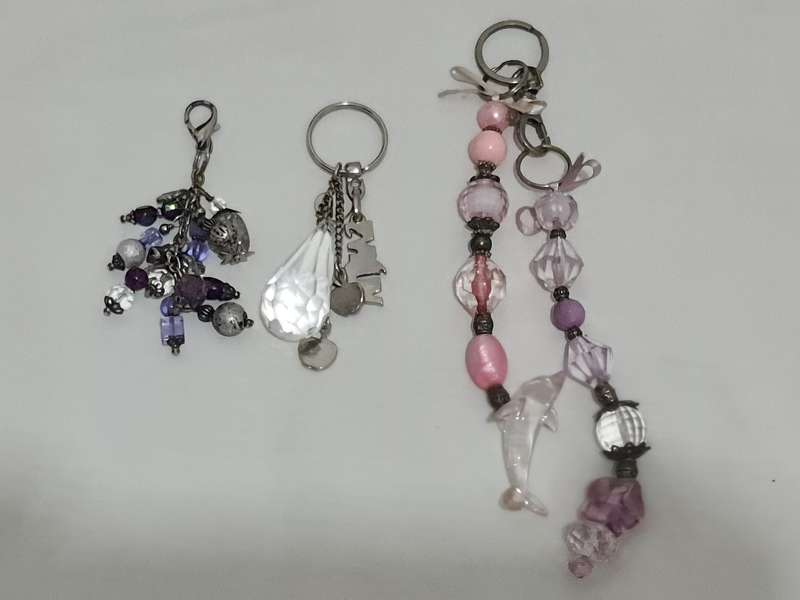 Three purse/bag charms