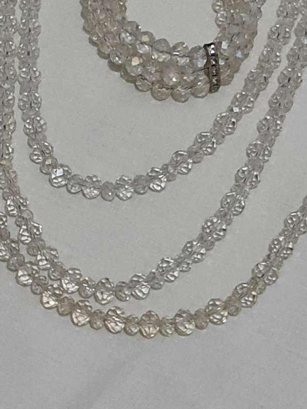 Crystal style necklace set