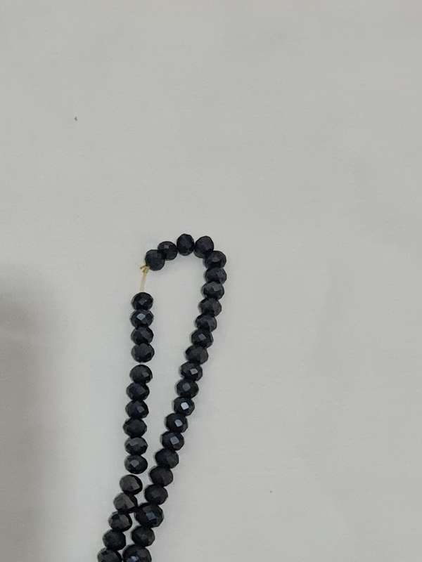 Black beaded Necklace set.