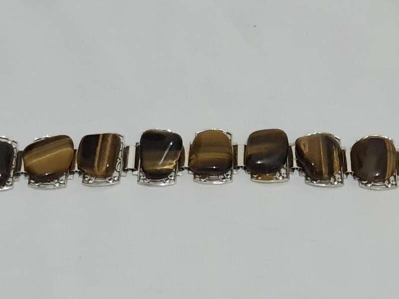 Brown tiger eye bracelet