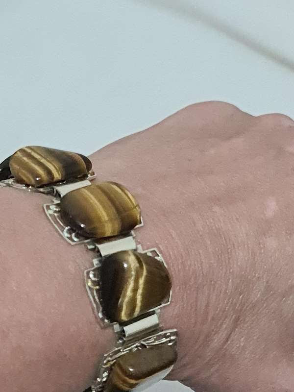Brown tiger eye bracelet