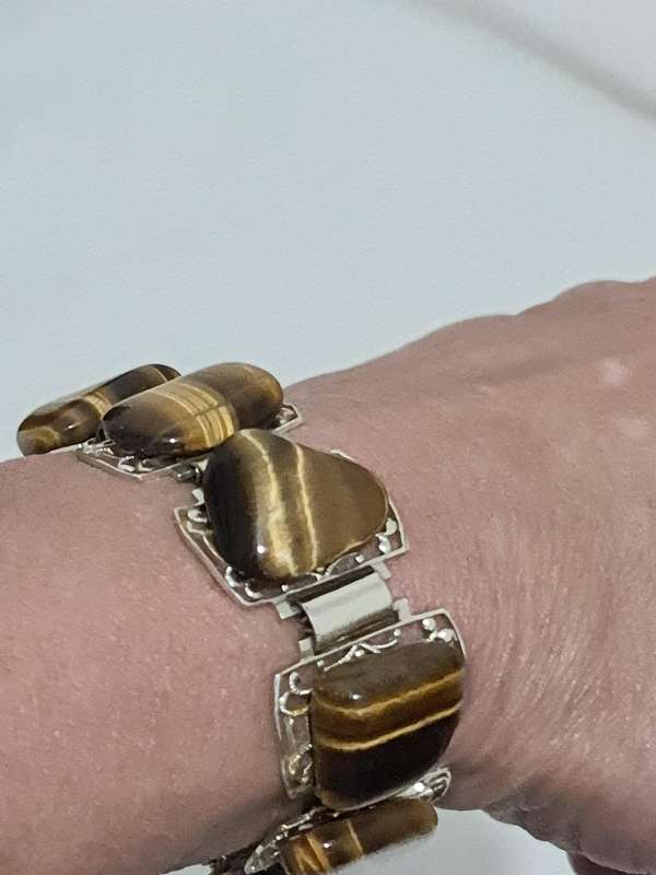 Brown tiger eye bracelet