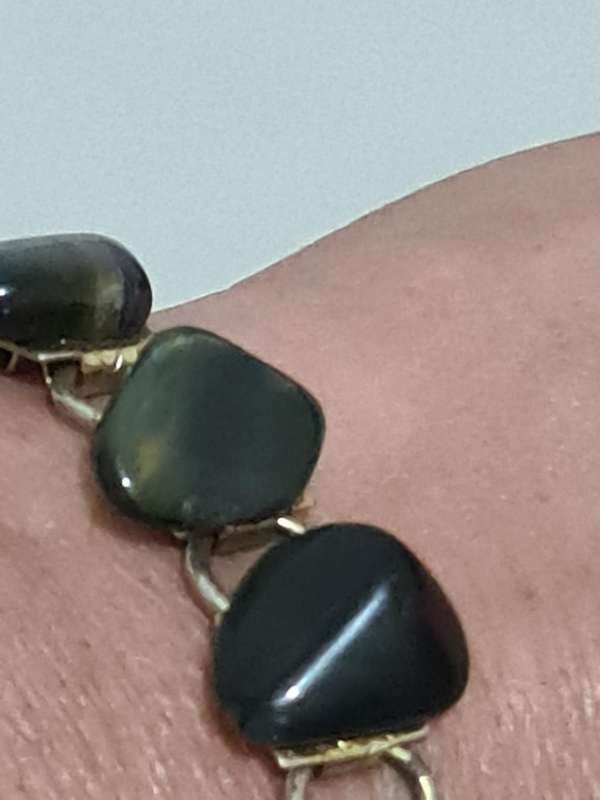 Vintage Blue tiger eye bracelet.