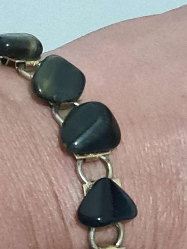 Vintage Blue tiger eye bracelet.