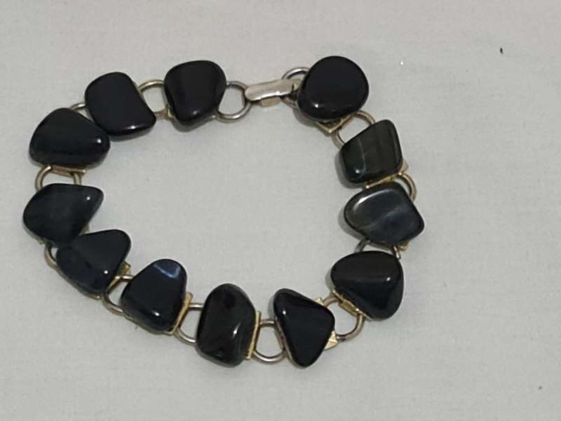 Vintage Blue tiger eye bracelet.