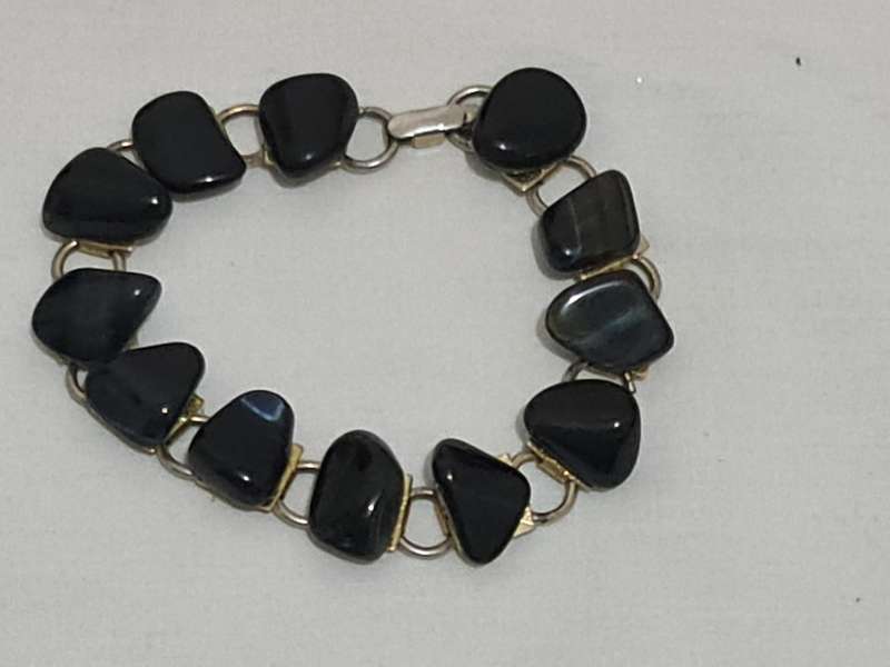 Vintage Blue tiger eye bracelet.