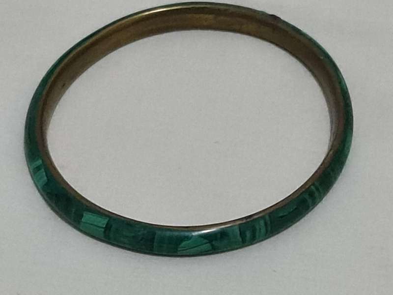 Vintage Malachite Bangle