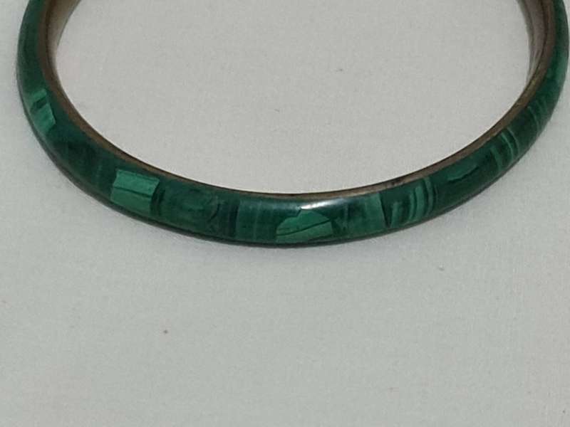 Vintage Malachite Bangle