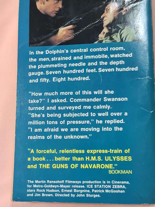 Ice Station Zebra by Alistair Maclean Book