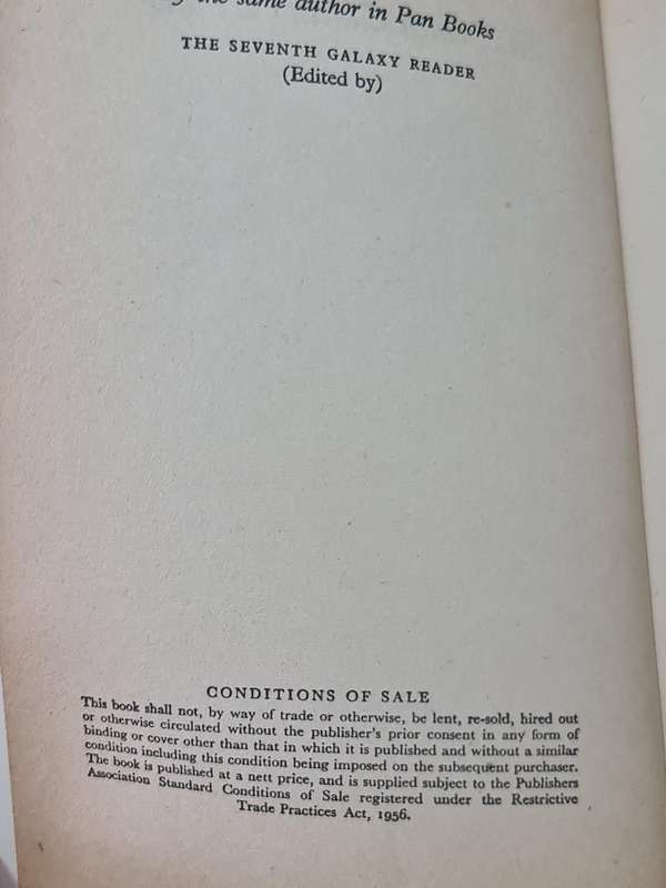 The Ninth Galaxy reader  edited by Frederik Pohl Book