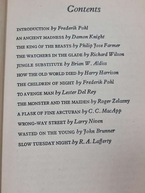 The Ninth Galaxy reader  edited by Frederik Pohl Book