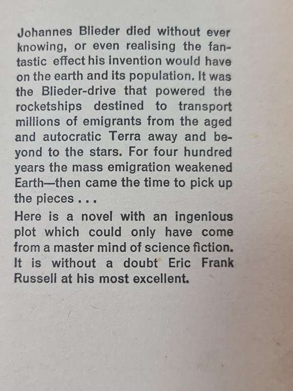 P by Eric Frank Russell -1962 Book