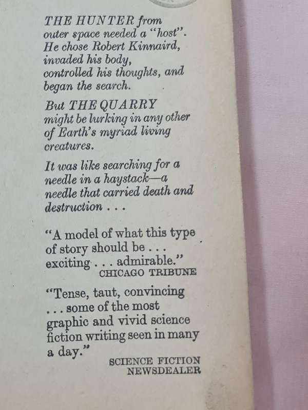 Needle, by Hal Clement. Dd 1963Book