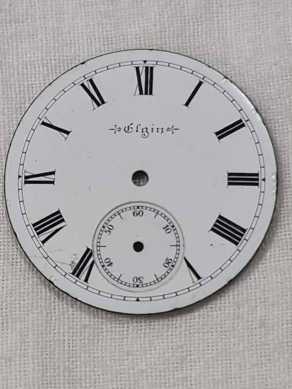 Elgin Enamel Dial