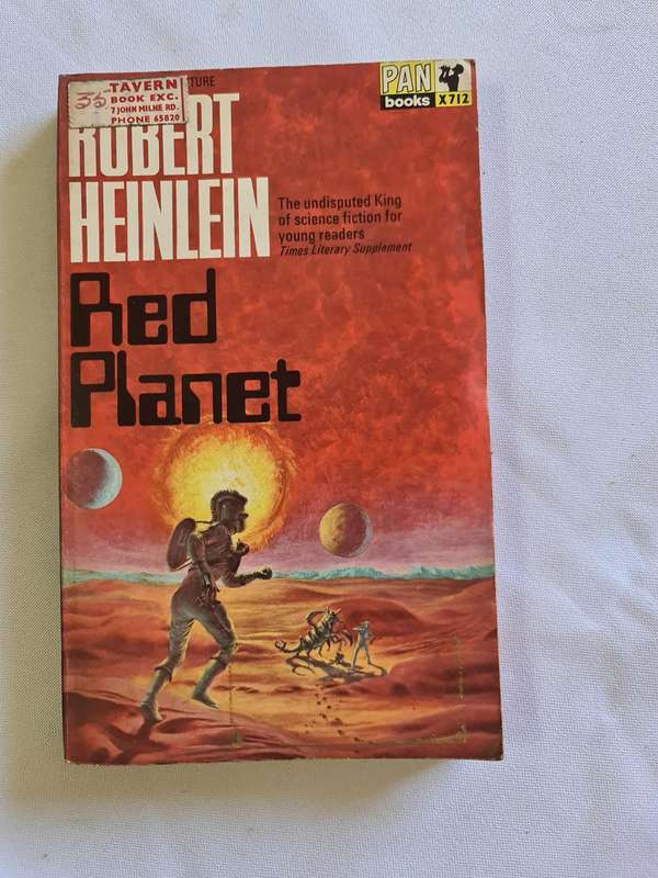 Red Planet by Robert A. Heinlein book
