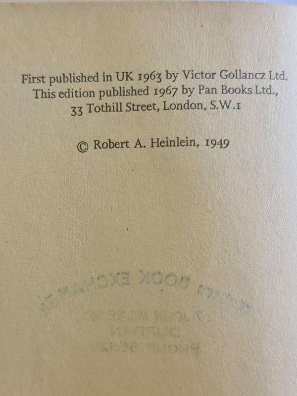 Red Planet by Robert A. Heinlein book