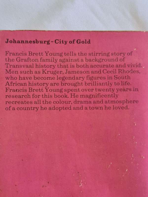 The City of Gold by Francis Brett Young. Soft Cover