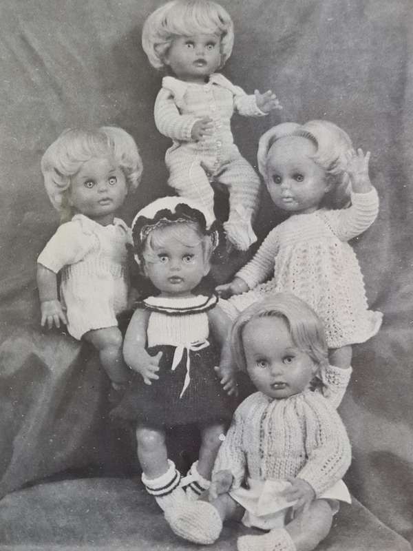 Knitted Outfits for Doll's no.2