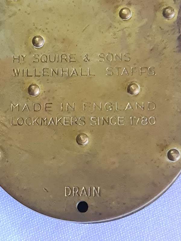 Squire Brass lock -No Key
