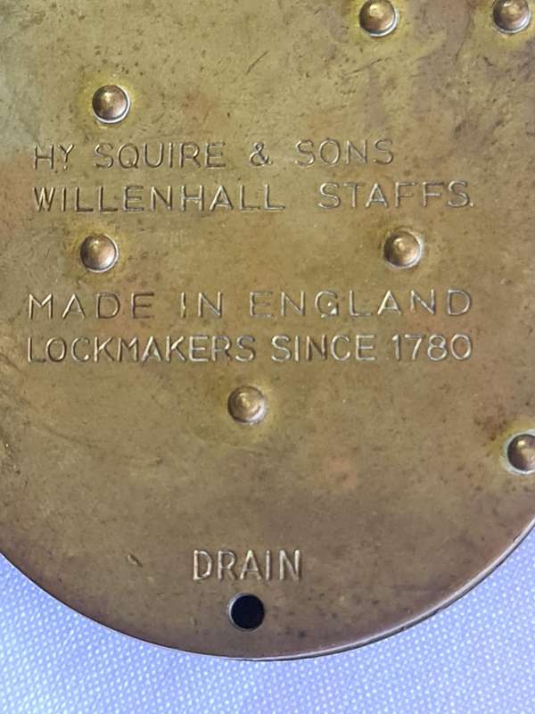 Squire Brass lock -No Key
