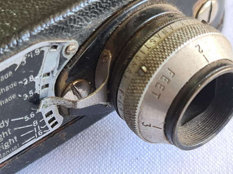 Cine-"Kodak" - eight Model 20. Kodak Limited. London. Made in Great Britain.