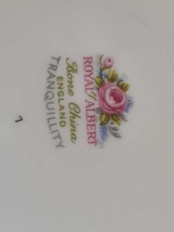 Royal Albert Tranquility Cake plate