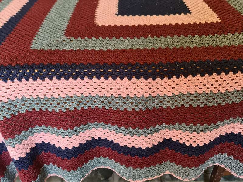 Vintage Crochet knee blanket