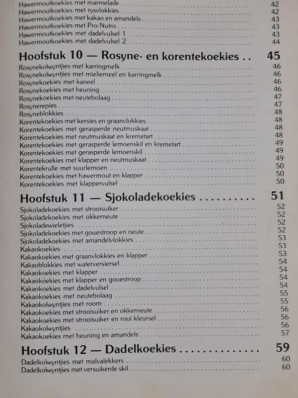 Kleinkoekies 300 resepte Erina Bezuidenhout