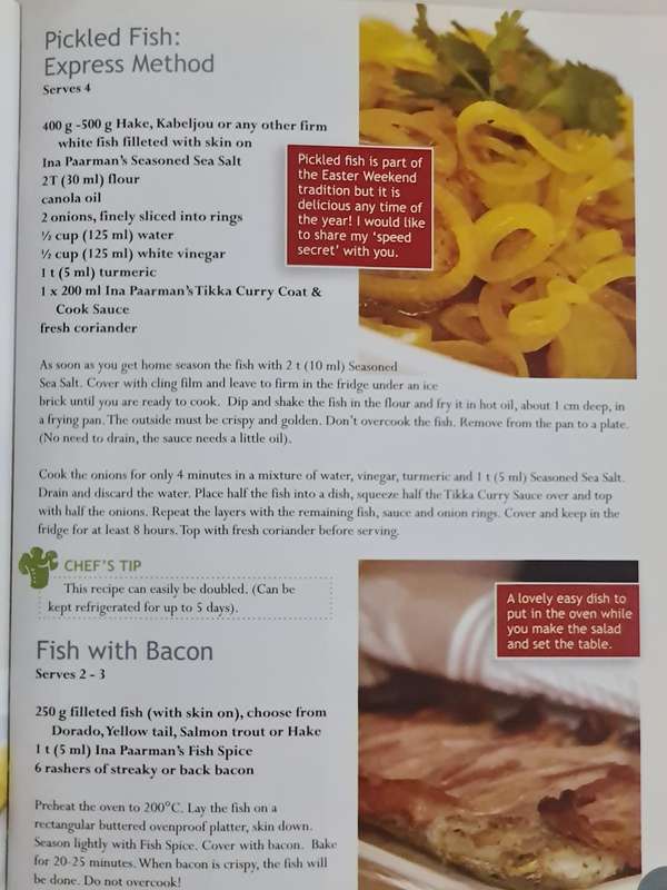 Ina Paarman's, Supper's Ready recipe book