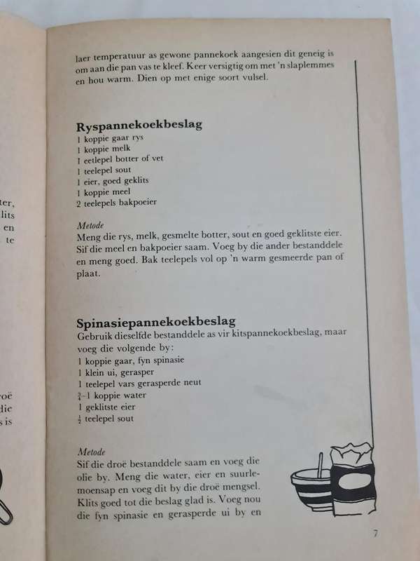Smaaklekker Pannekoek deur Desiree Calitz resepte boek.