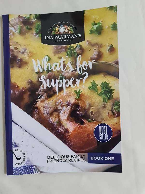 What's for supper by Ina Paarlman. Recipe book.