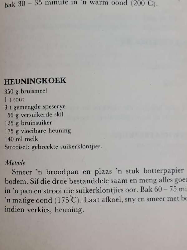 Wat is soeter as heuning: deur Lidia van Niekerk wenke en resepte boek