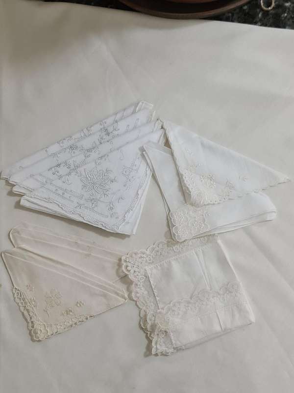 x9 Handkerchiefs. Never been used