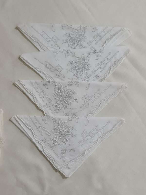 x9 Handkerchiefs. Never been used