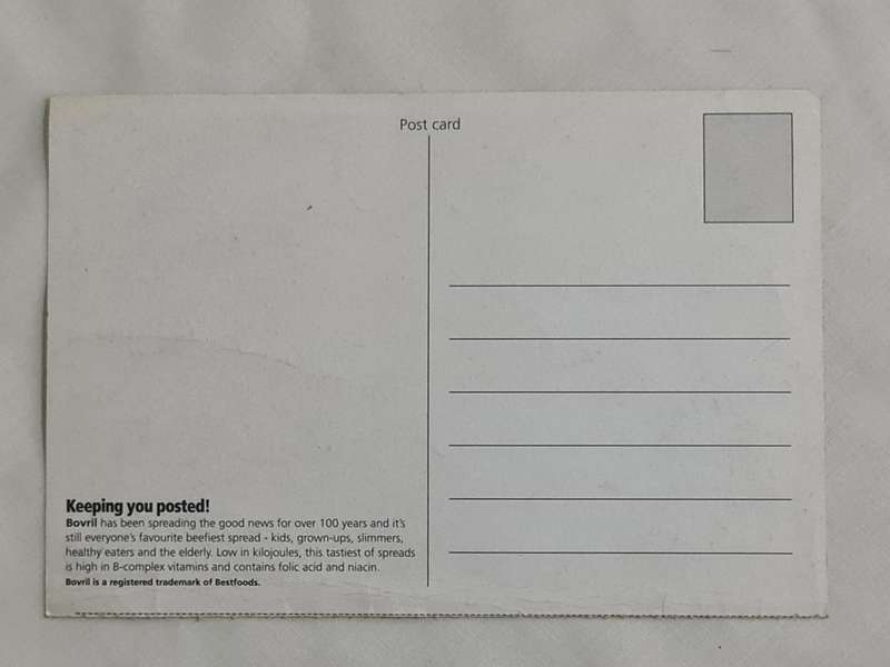 Bovril Post Card