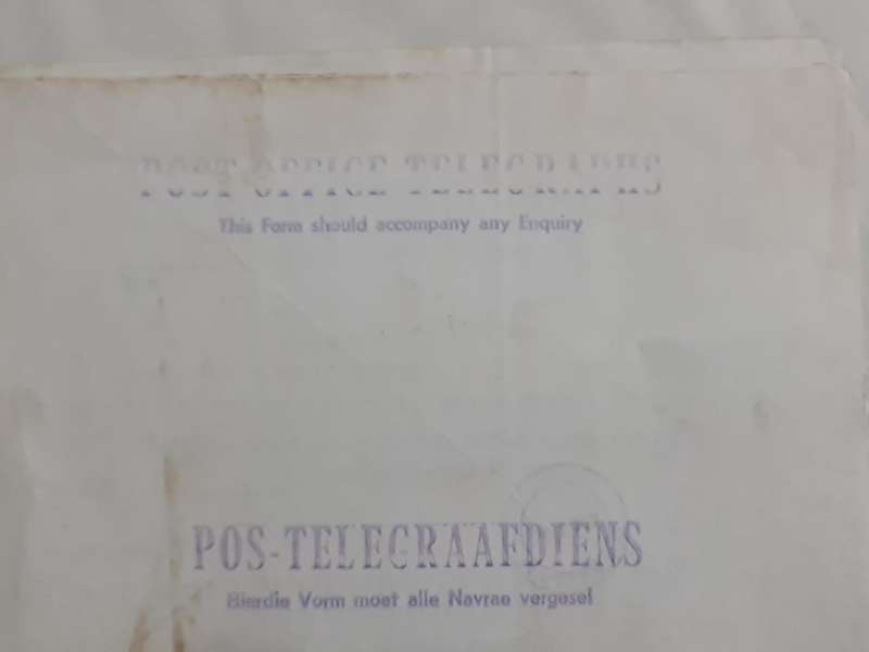 x5 Circa 1970 Telegrams