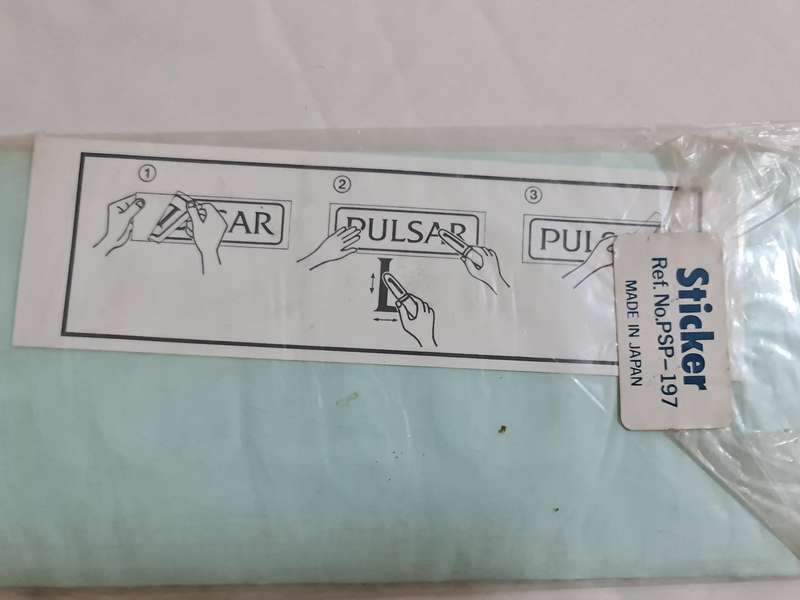 Vintage "Pulsar" Shop sticker