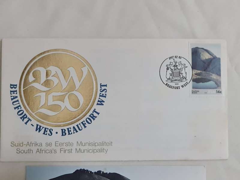 Beaufort West RSA 14 cent stamp.