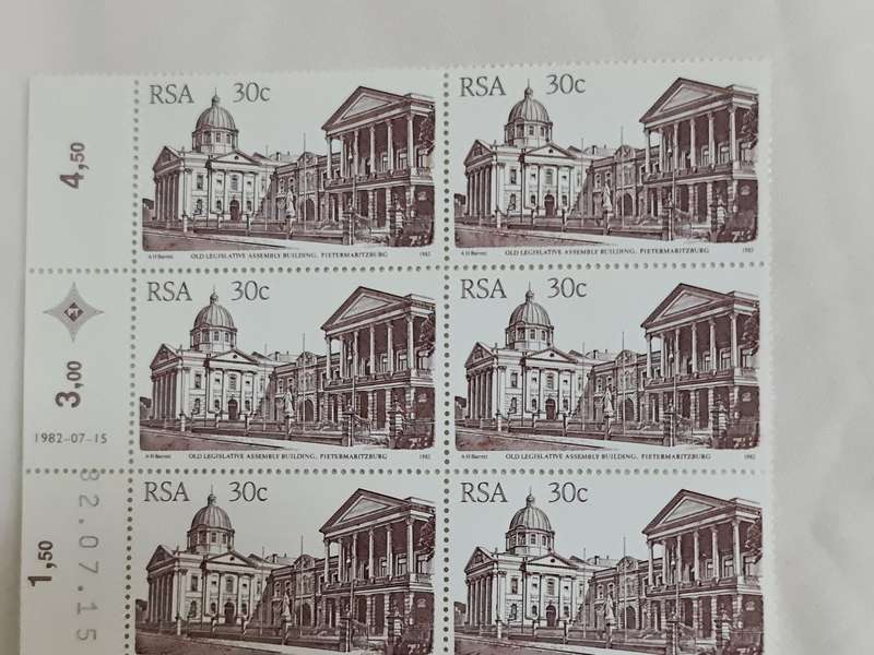 Pietermaritzburg RSA 1982 30 cents stamp