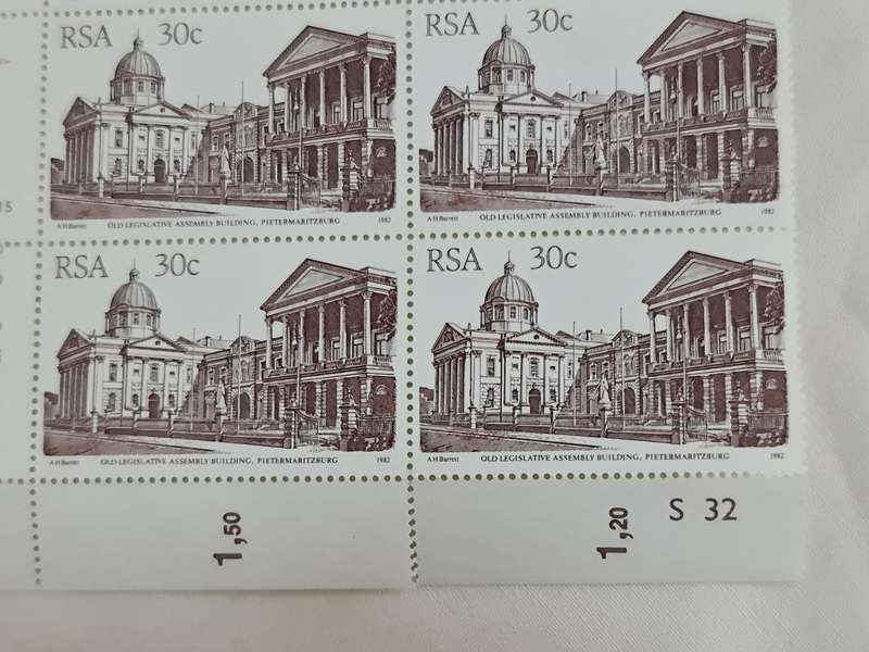 Pietermaritzburg RSA 1982 30 cents stamp