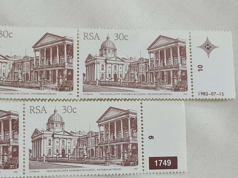 1982 30cent PMB Stamps