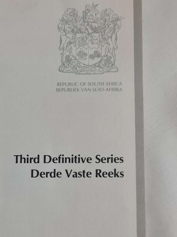 Third Definitive Series RSA (a)