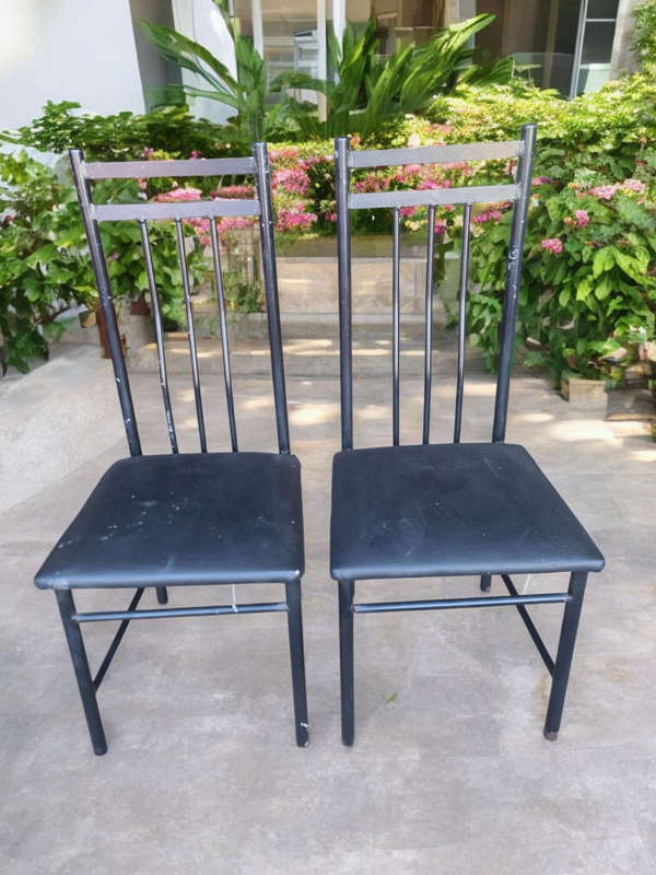 Two Black Dining Room chairs