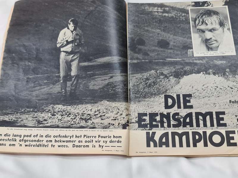Huisgenoot 7 Maart 1975: Pierre Fourie