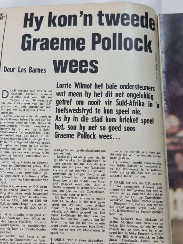 Huisgenoot 7 Maart 1975: Pierre Fourie