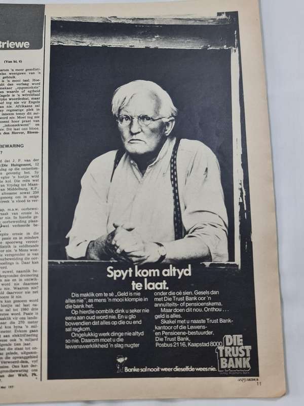 Huisgenoot 31 Mei 1974, Tydskrif