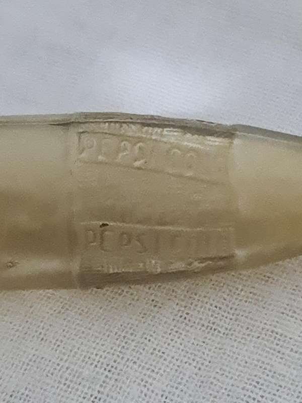 X4 Differant size and age Pepsi Cola bottles.