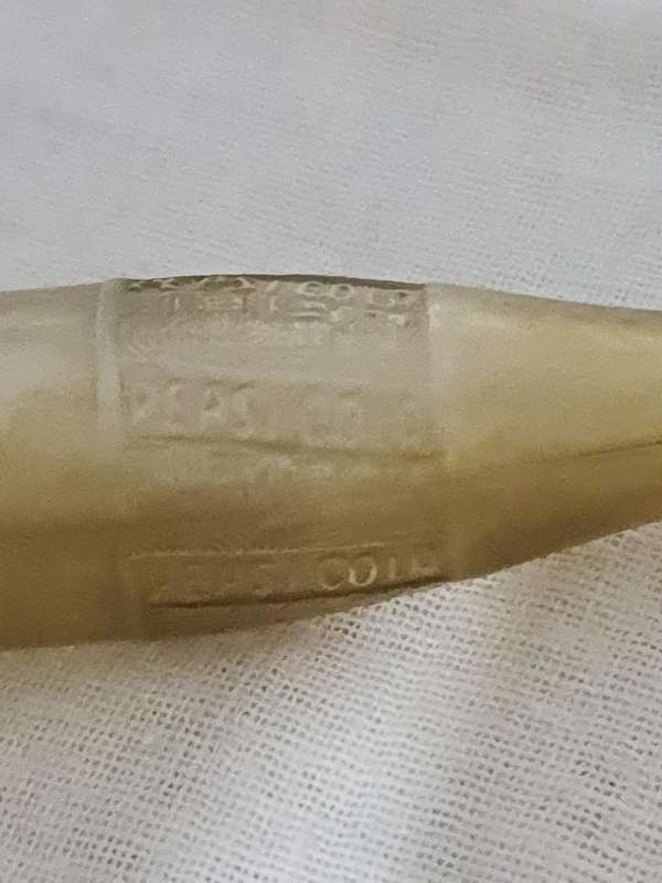 X4 Differant size and age Pepsi Cola bottles.